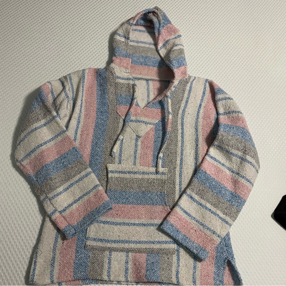Baja Sweater Pastel Colors M/L